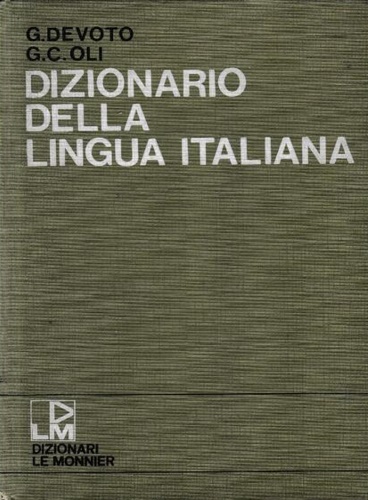 Il dizionario della lingua italiana.