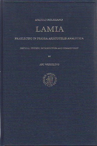 9789004077386-Lamia Praelectio in Priora Aristotelis Analytica.