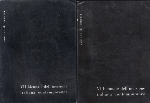 VI biennale dell'incisione italiana contemporanea.