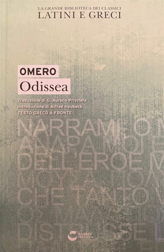 Odissea. Testo greco a fronte - Omero - Mondadori - Libro Librerie